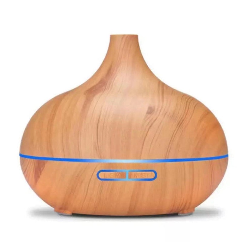 Wood Grain Essential Oil Diffuser, Quiet Aromatherapy Humidifier for Bedroom Office Hotel Desktop Use|Home Appliances