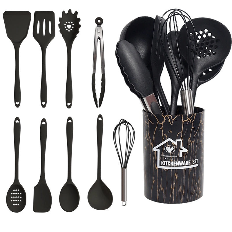 18-Piece Nordic Silicone Spatula Set Non-Stick High Temp Resistant Kitchen Utensils|Kitchenware