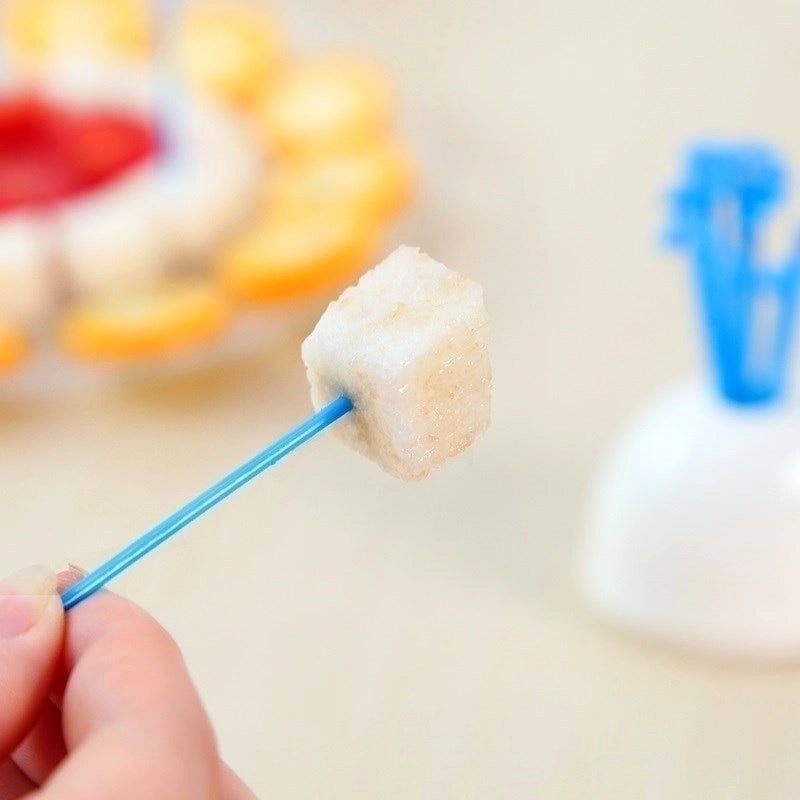 Adorable Whale Shaped Plastic Fruit Toothpick Single Piece|Kitchen & Dining Accessories