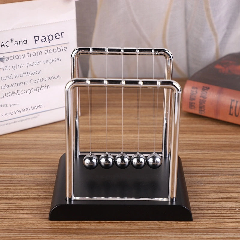 Newton's Cradle Desk Toy Stress Relief Educational Science Gift for Students | Educational Toys & Gadgets
