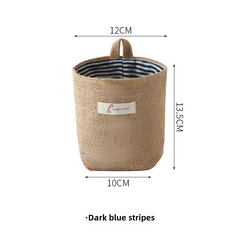 Dormitory Hanging Linen Storage Bag for Bedside Mobile Phone and Door Back | Home Storage Organizers