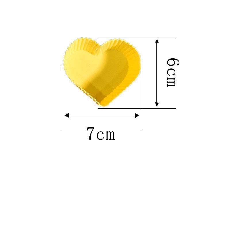 Red Heart Flower Silicone Cake Mold for Kitchen Baking | Kitchen & Baking Tools