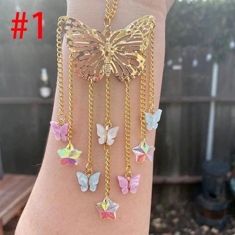 Elegant Butterfly Crystal Necklace Pendant|Jewelry & Accessories