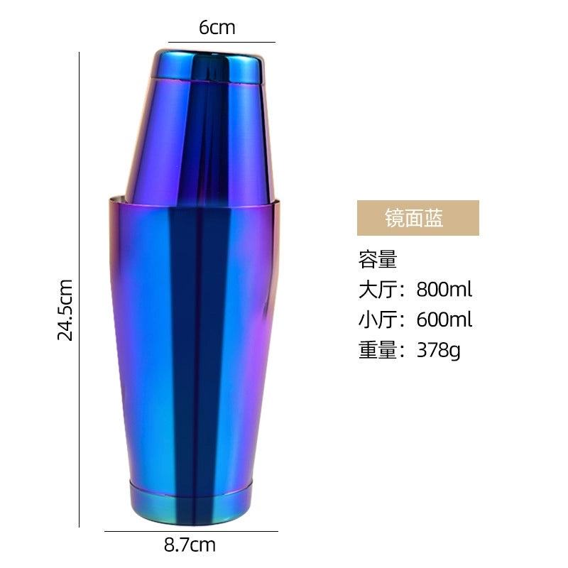 Stainless Steel Boston Shaker Cocktail Mixer TIN Cup Bartender Tools|Barware & Cocktail Accessories