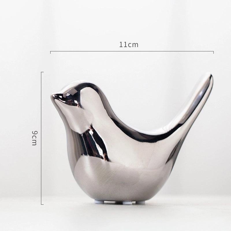 Nordic Minimalist Ceramic Bird Abstract Sculpture for Home Decor|Home Decorations