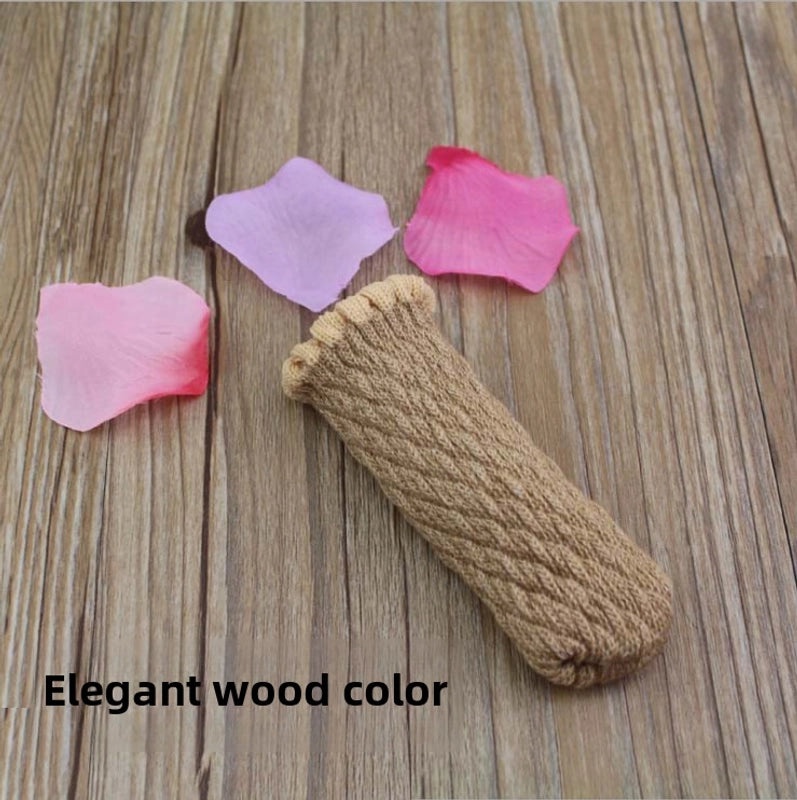 Thickened Knitted Non-slip Chair and Stool Leg Covers, Wear-resistant Protective Foot Pads for Table and Chair Legs|家居用品