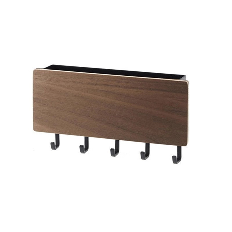 Creative Metal Nail-Free Key Storage Rack for Household Entrance Door | Home Organization & Storage