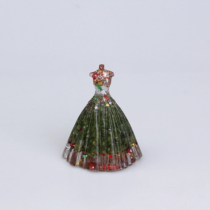 Romantic Minimalist Dress Resin Ornaments Elegant Synthetic Decorative Accessories|Home Decor Ornaments