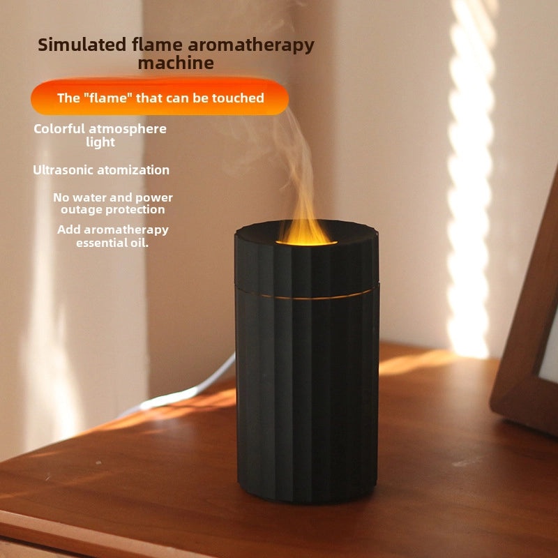Flame Shape USB Humidifier with Colorful LED Light | Home & Car Aromatherapy Diffuser | Automatic Essential Oil Machine|Home Decor