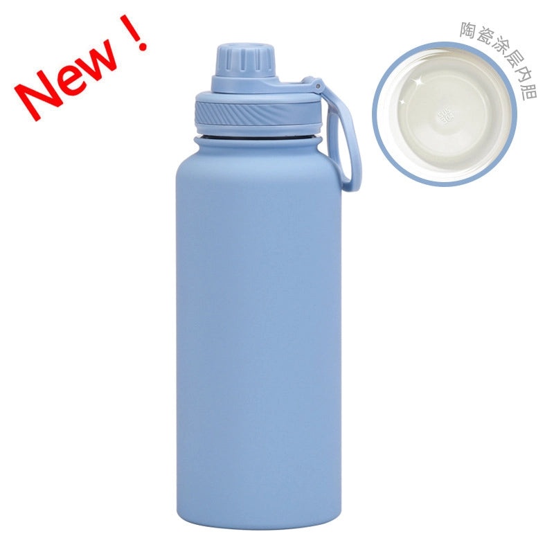 Stylish Solid Color Stainless Steel Vacuum Flask 1pc|Home & Kitchen Accessories