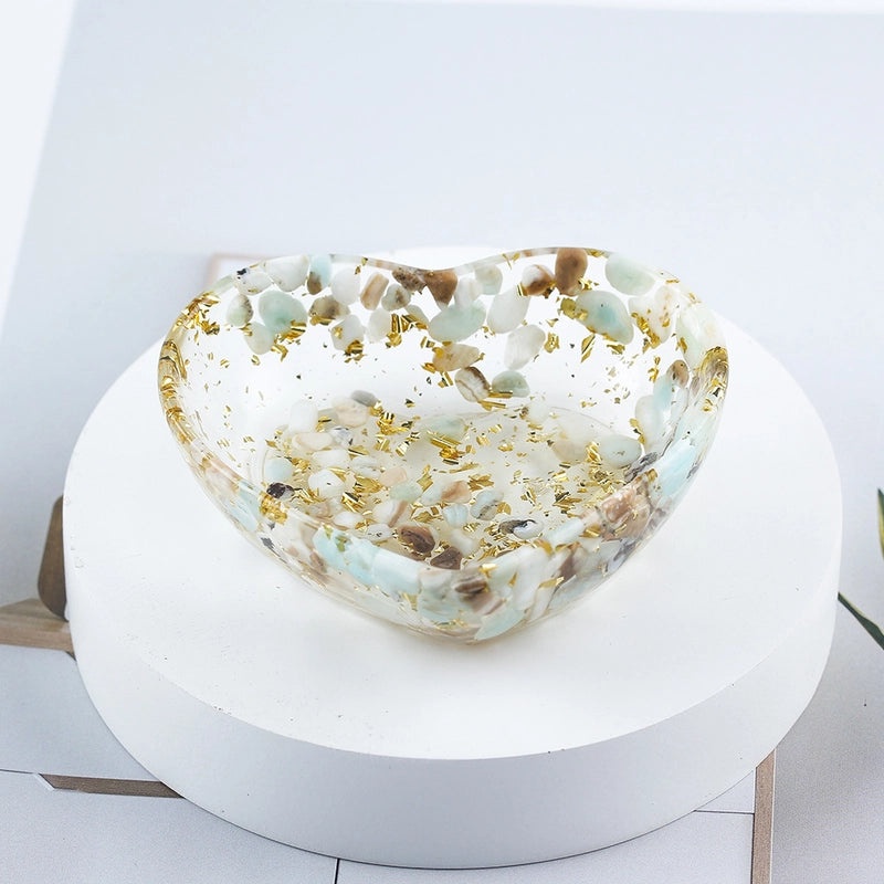 Elegant Minimalist Heart Amethyst Crystal Pendant Necklace|Jewelry & Accessories