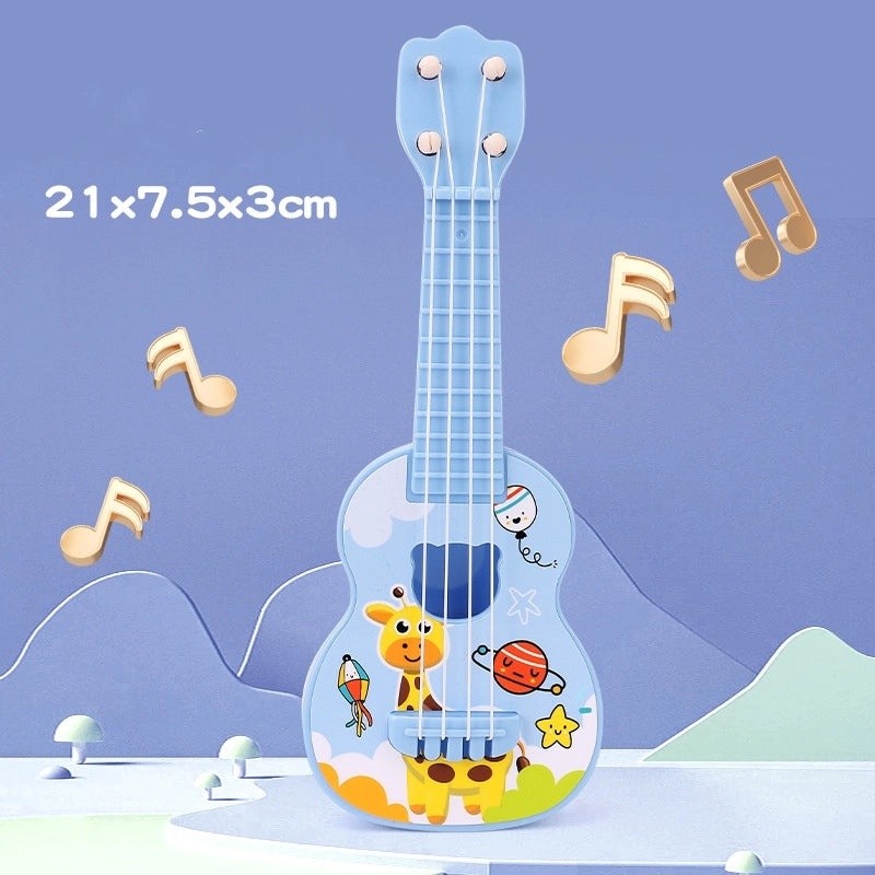 Children's Ukulele Toy Simulation Guitar Educational Music Instrument for Beginners | Musical Toys