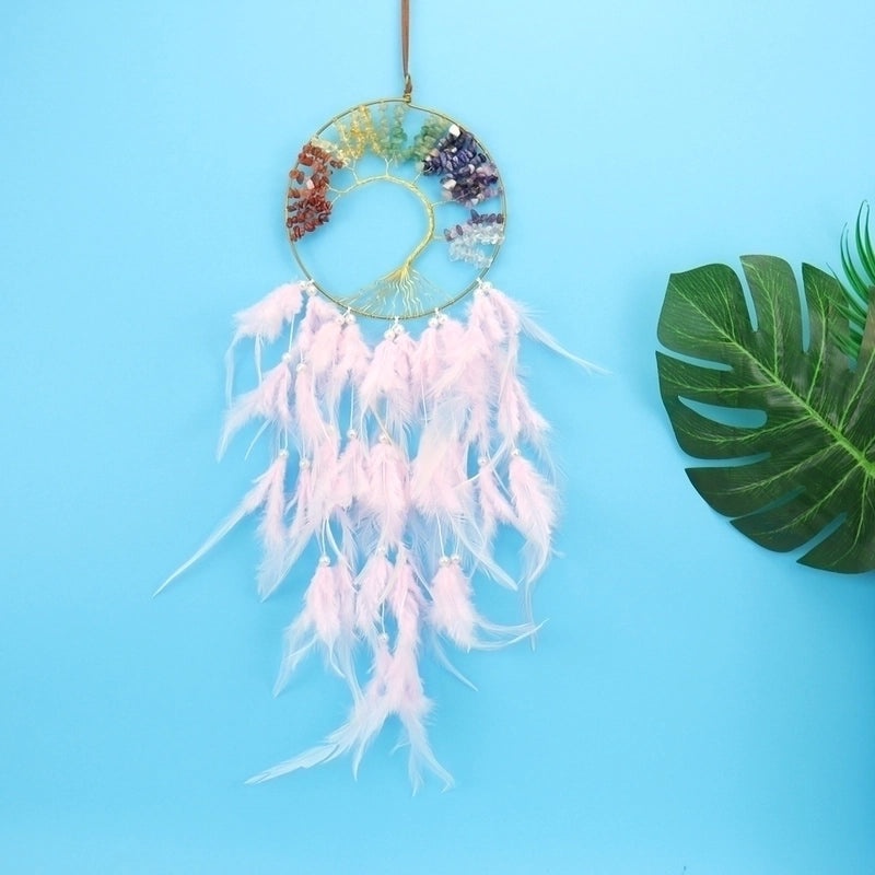 Dreamcatcher Tree Feather Metal Pendant Charm|Jewelry & Accessories