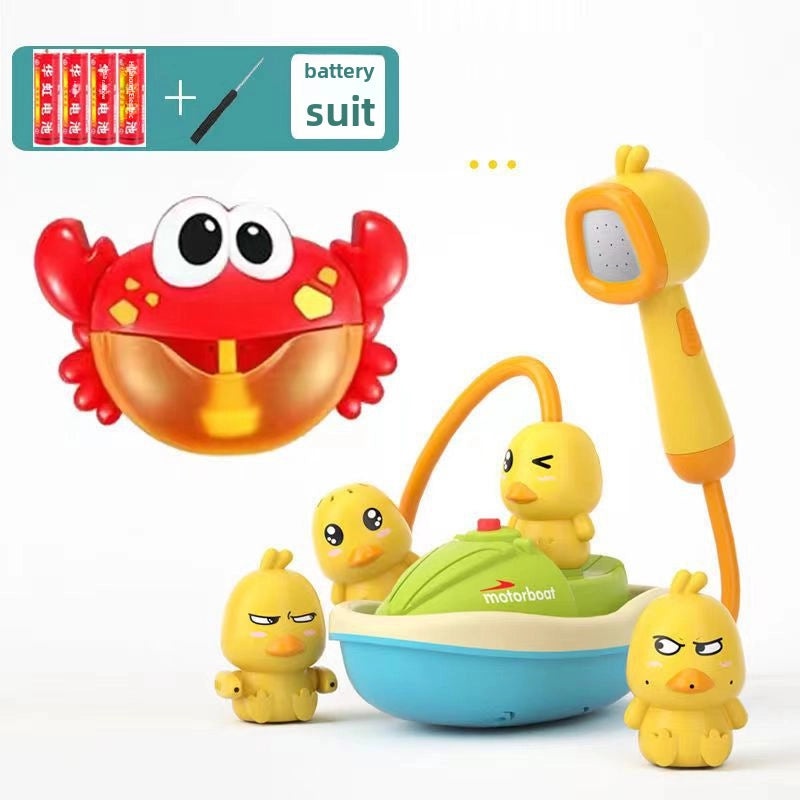 Electric Yellow Duck Bath Toy for Kids | Baby Bath Toys