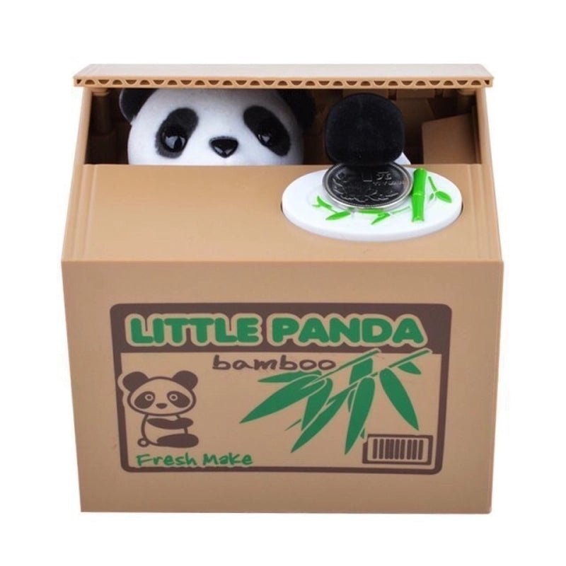 Creative Cute Panda Cat Coin Bank for Savings|Home Decor & Savings Accessory