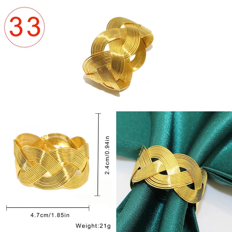 Stylish Geometric Metal Napkin Holder Single Piece|Home Decor & Kitchen Accessories