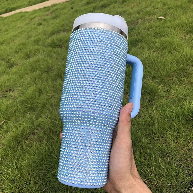 Stylish Cow Print Solid Color Stainless Steel Thermos Cup 304/201 Double Wall Insulated | Drinkware & Thermoses