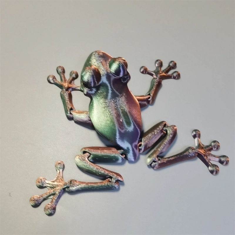 3D Printed Animal Figurines Toy Ant Frog Hermit Crab Decorative Dolls for Stall Display|Home Decor & Collectibles