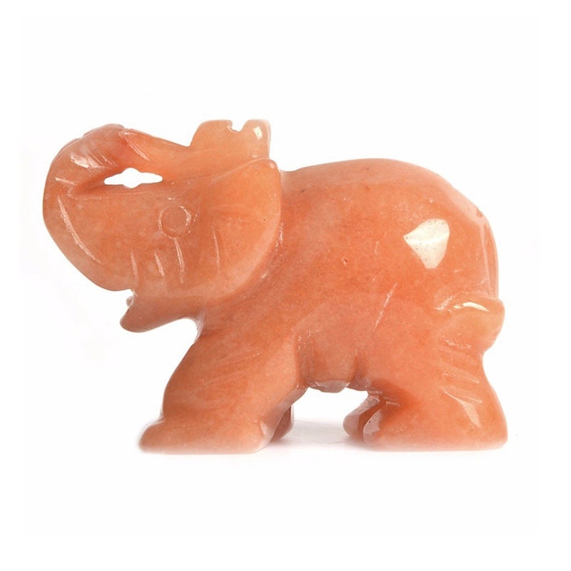 Set of 5 Minimalist Elephant Crystal Figurines | Home Decor Ornaments|Artificial Decorative Accessories|Elegant Table Decorations|Gift Ideas|Deco