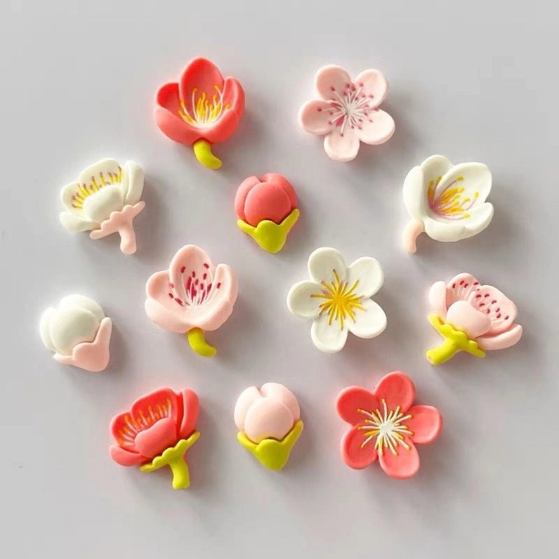 Floral Resin Fridge Magnet Cute Artificial Home Decor|Home & Kitchen Accessories