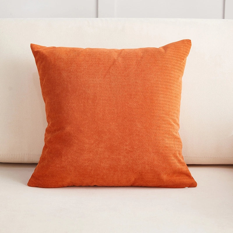 Nordic Minimalist Solid Color Sofa Cushion Pillow Large Backrest Waist Support for Living Room Bedroom Office|Home Decor Pillow