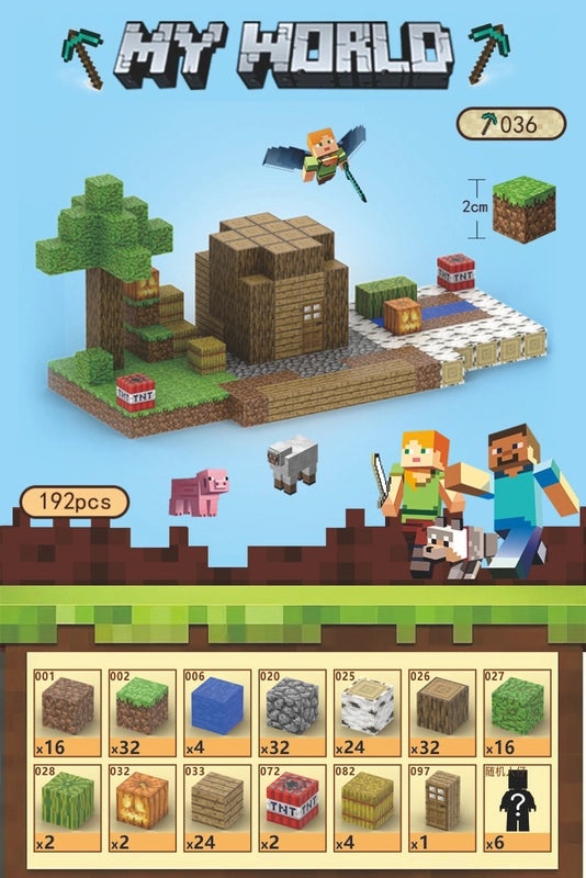 My World Magnetic Building Blocks for Kids | Educational Toys & Games