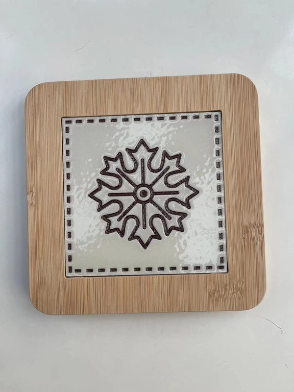 Thickened Wooden Heat-resistant Table Mat for Hot Pots and Teppanyaki|Kitchen Accessories