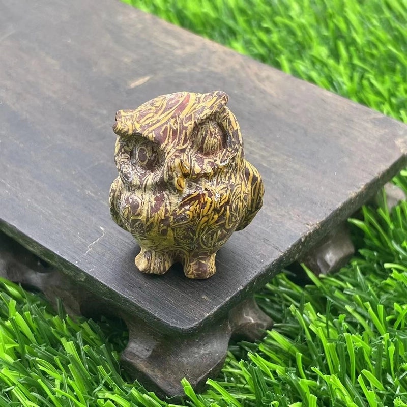Vintage Style Owl Natural Stone Ornament for Home Decor|Home Decor & Accessories