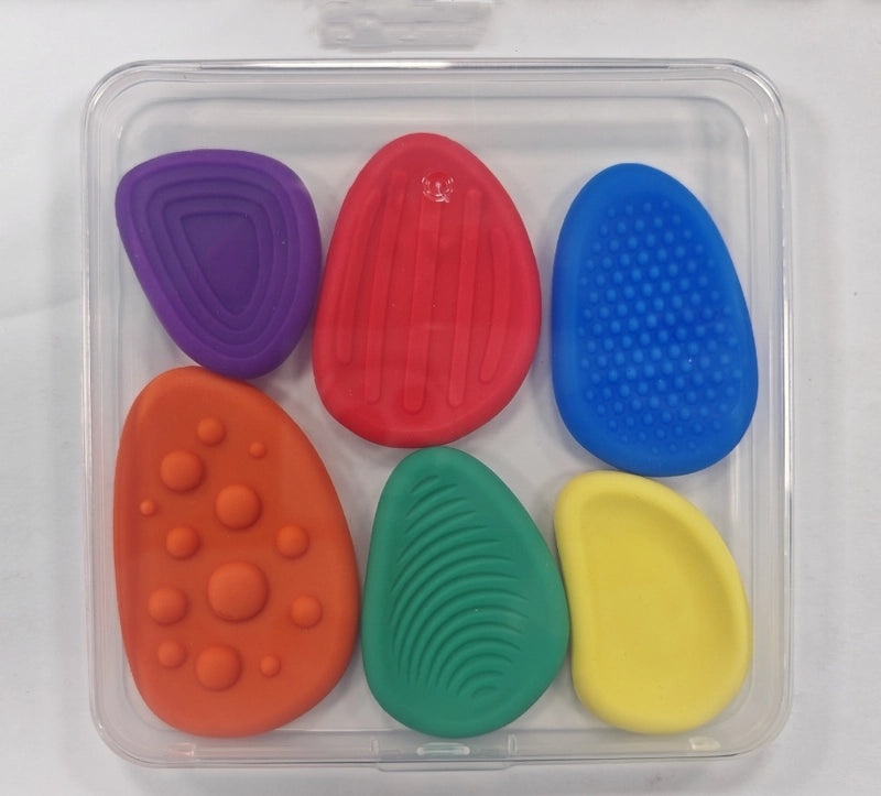 Geometric Silicone Fidget Toys for Toddlers Ages 3-6 | Educational Toys and Sensory Play