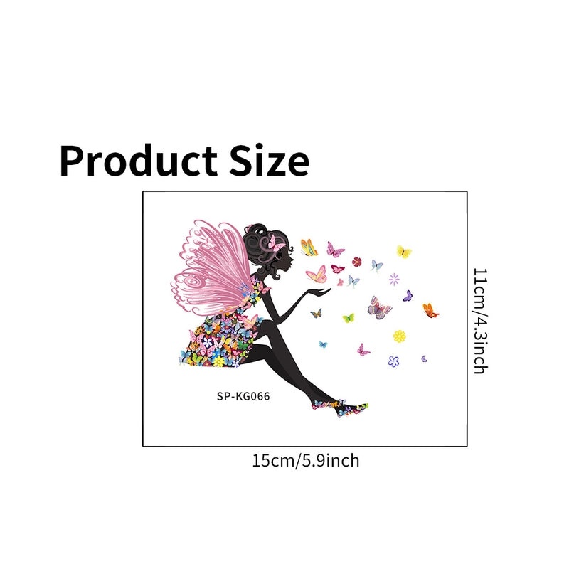 Casual Human Butterfly PVC Wall Sticker Decorative Switch Cover Wall Art|Home Decor Wall Stickers