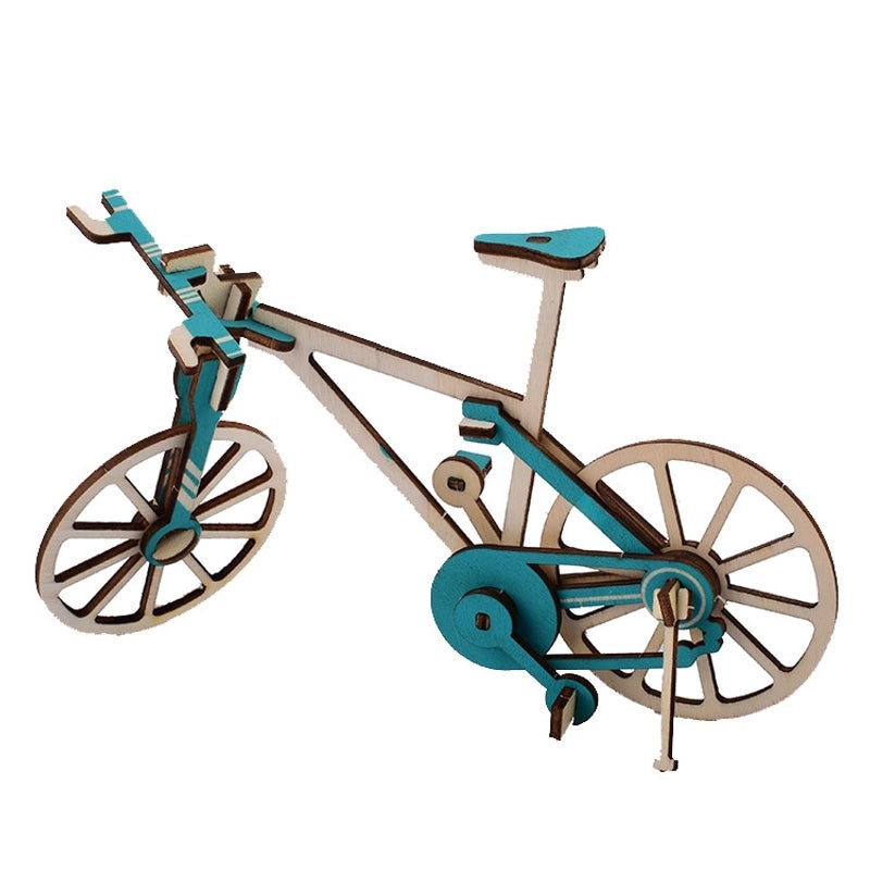 Cute Cartoon Animal DIY Wooden Building Blocks Puzzle Toy for Kids | Children's Educational Toys