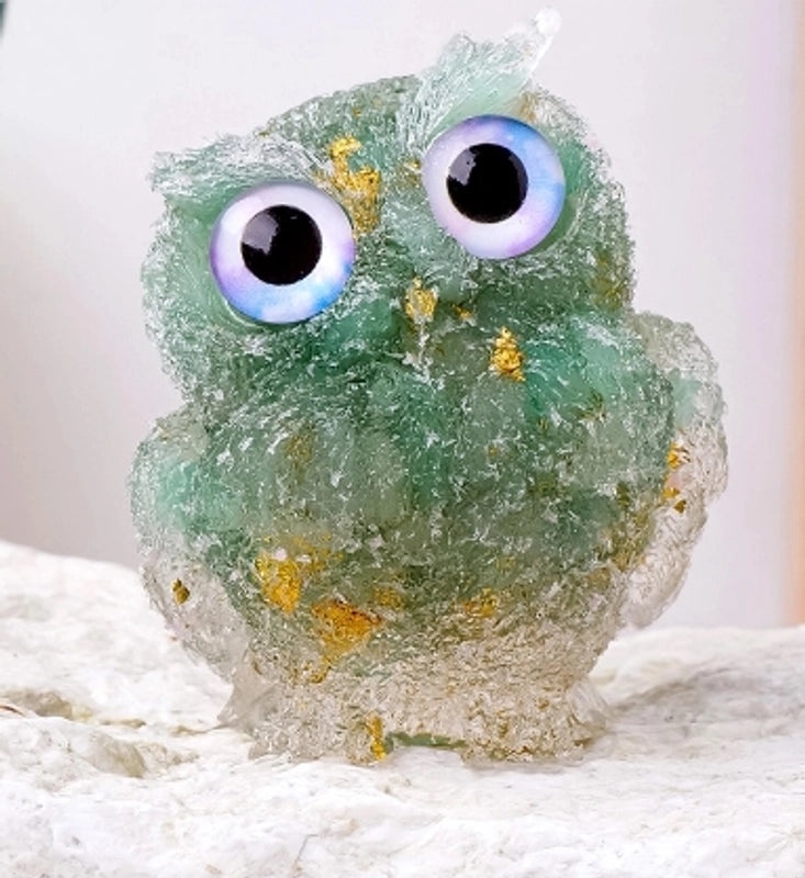 Minimalist Owl Crystal Figurine Decorative Ornament|Home Decor