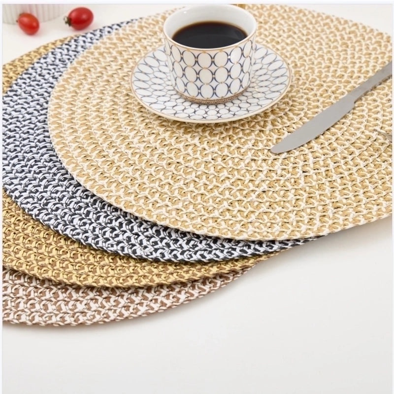 Solid Color Paper Placemat for Casual Vacation Dining 1 Piece|Home & Kitchen Tableware