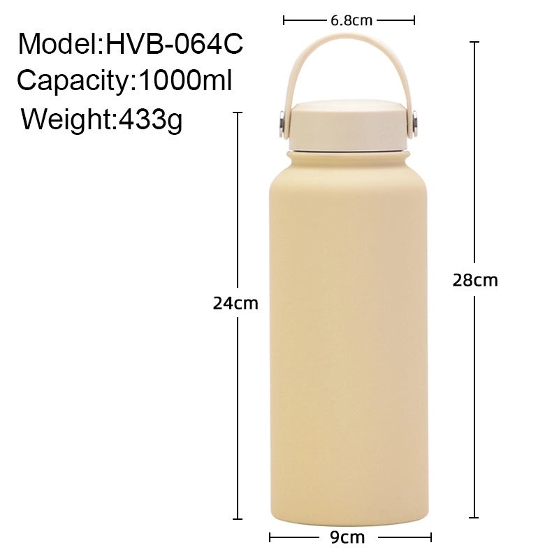 Stylish Solid Color Stainless Steel Vacuum Flask 1pc|Home & Kitchen Accessories