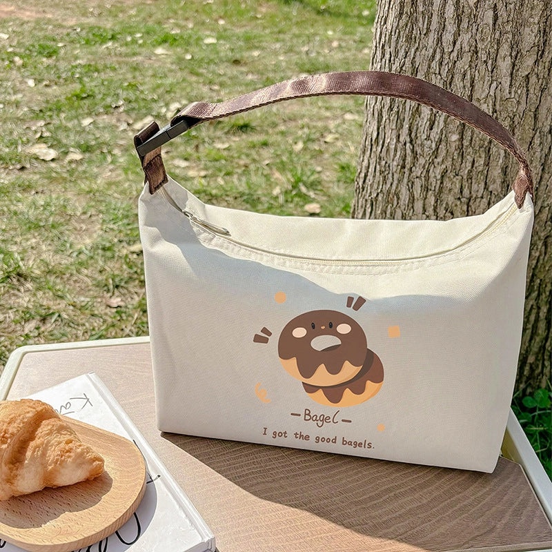 Insulated Lunch Box Bag Portable Thickened Aluminum Foil Meal Bag for Office and Students|Lunch Bags & Coolers