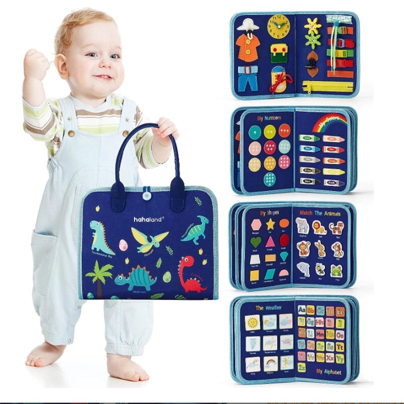 Early Learning Felt Busy Book for Kids|Educational Toys and Busy Boards