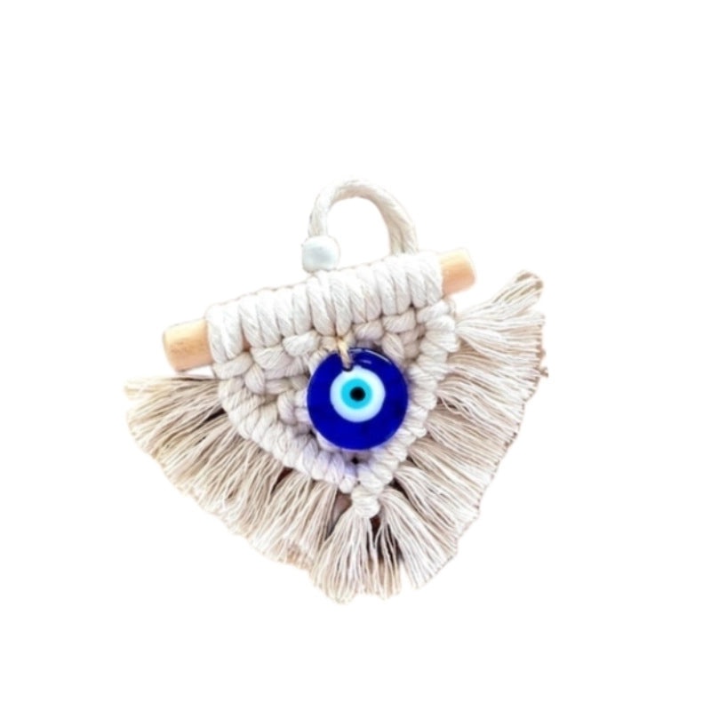 Vintage Evil Eye Cotton Thread Wall Hanging | Home Decor Wall Art