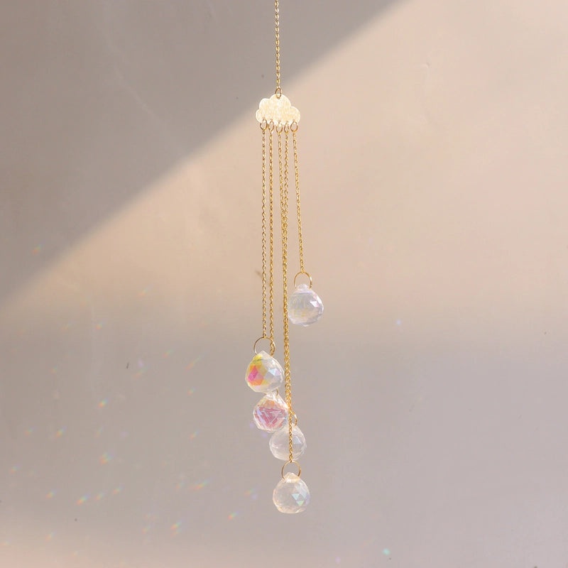 Golden Cloud Wind Chime Pendant | Home Decor Accessories