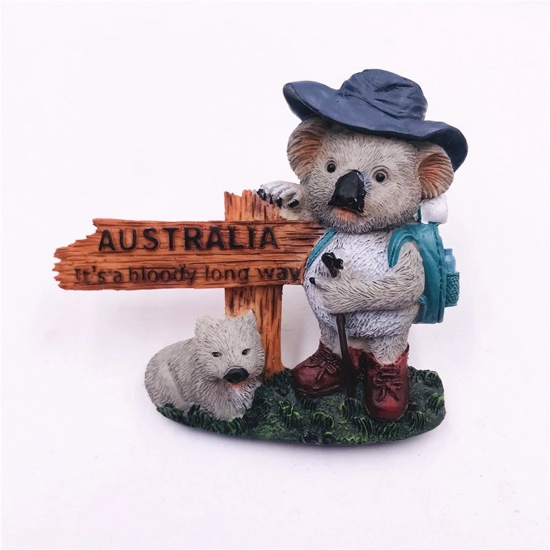 Europe and North America Country Resin Magnetic Fridge Magnets Set|Home Decor & Kitchen Accessories