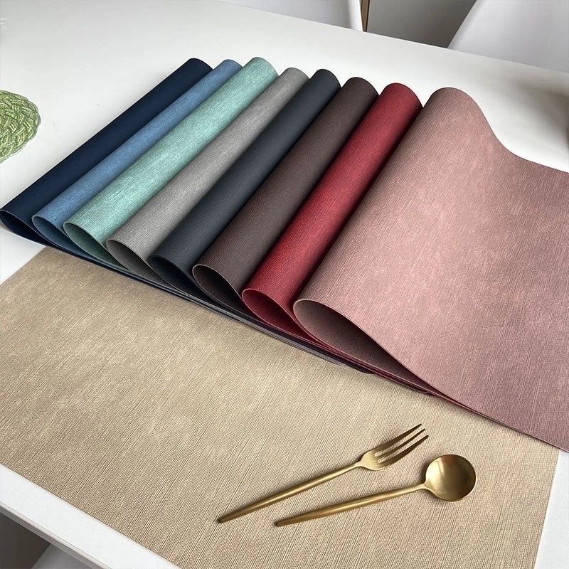 Leather Placemat for Dining Table | Home & Kitchen Tableware