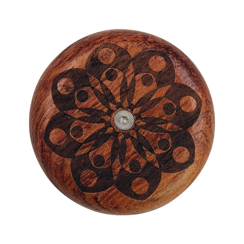 Round Rosewood UFO Bread Knife Soft French Stick Carving Double-Sided Baking Tool|Kitchen Accessories