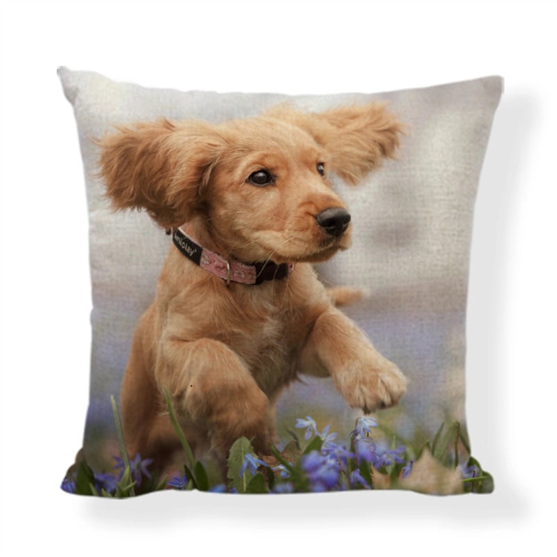 Cute Modern Animal Print Polyester Pillow Covers for Couch Sofa Decor|Home Decor & Pillows