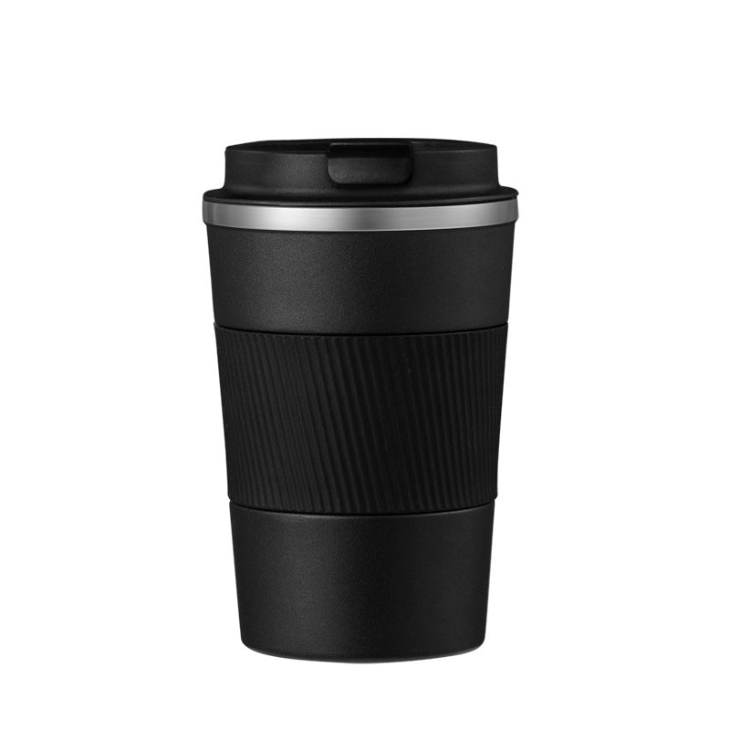 304 Stainless Steel Coffee Mug with Plastic Coating and Silicone Sleeve | Travel Mugs & Thermoses