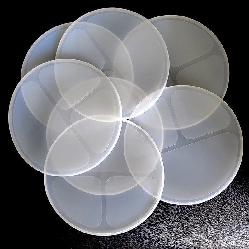 Casual Vacation Solid Color Silicone Plate Single Piece | Kitchen & Dining Accessories