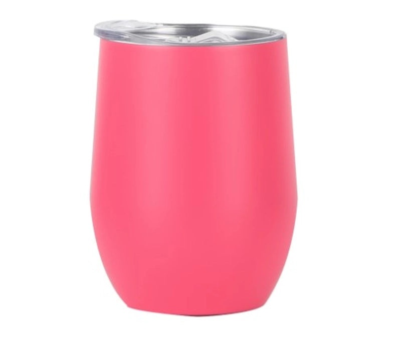 Stylish Stainless Steel Thermos Cup with Stripe and Solid Color Design | Drinkware & Thermoses