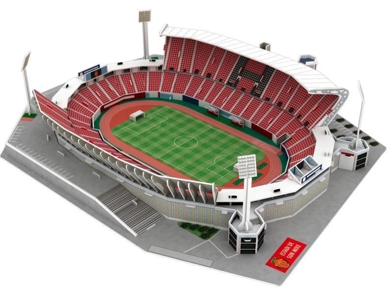 Kids 3D Football Field DIY Puzzle Toy Assembled Set | Educational Toys & Games