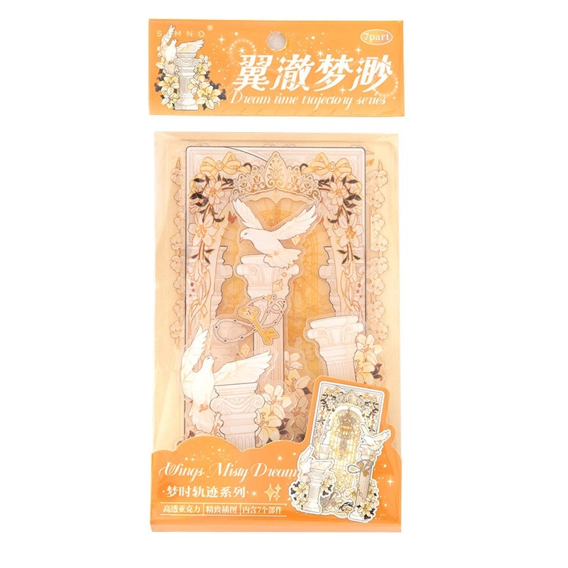 Elegant Geometric Acrylic Table Decor Standee for Women|Home Decor Accessories