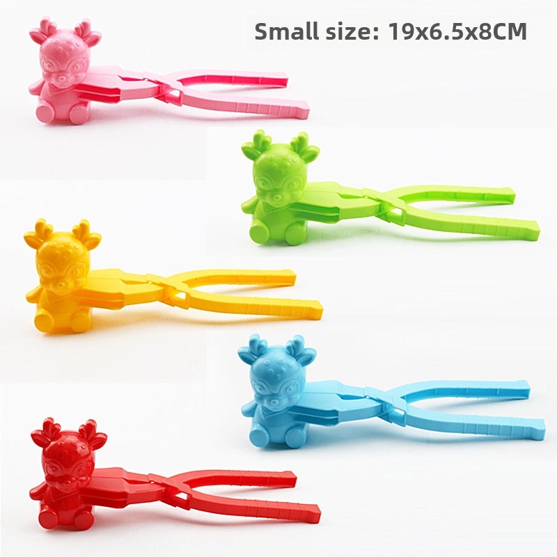 Kids Winter Snowball Clip Toy | Outdoor Snow Play Accessories