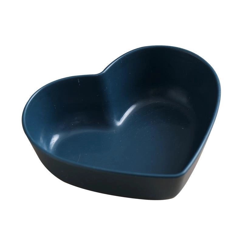 Creative Round Wheat Straw Seasoning Dish for Kitchen Snacks and Dips|Kitchen Storage & Organization