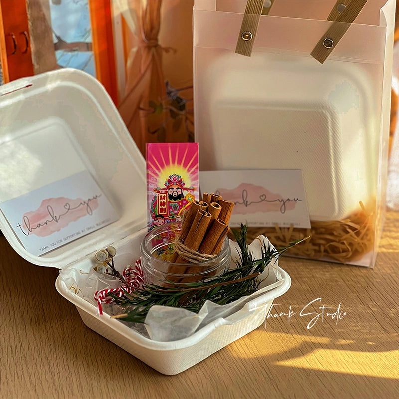 Minimalist Dried Flower Home Fragrance with Preserved Plants and Cinnamon Ornaments|Home Decor